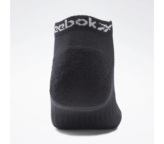 REEBOK CALCETINES INVISIBLES ACTIVE FOUNDATION PACK DE 3 - NEGRO